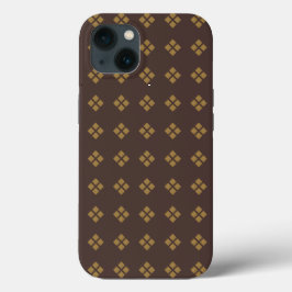 Guld Diamantmönster