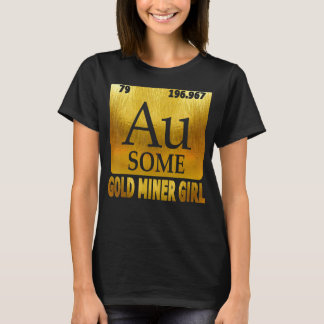 Guld Digger Golden Chemical Inslag Au för Guld Mi T Shirt