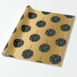 GULD Discoball BIRTHDAY BRÖLLOP WRAP Presentpapper<br><div class="desc">Avsande söt bra-discoball som täcker papper guld,  rosa,  grönt,  blåpastel så vacker födelsedagsfest,  bröllop papper,  presentemballering som alltid tillsätter ny sak för att matcha hantverkstillgångar och favärden osv. söt royal blå lyxdiamantemballering papper</div>
