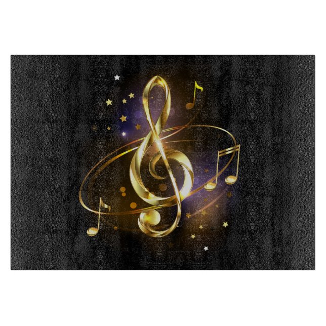 Guld Diskantnyckel Musik (Framsidan)