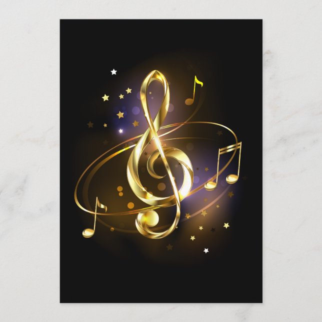 Guld Diskantnyckel Musik Program (Framsida)