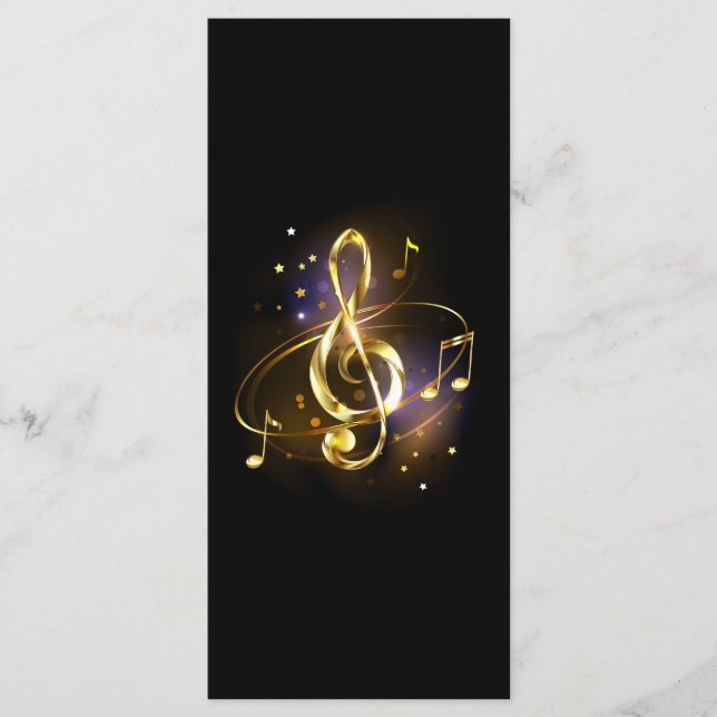 Guld Diskantnyckel Musik Program (Framsida)