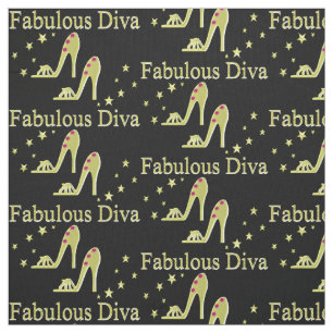 GULD DIVA OCH SHOE QUEEN FASHIONISTA TYG