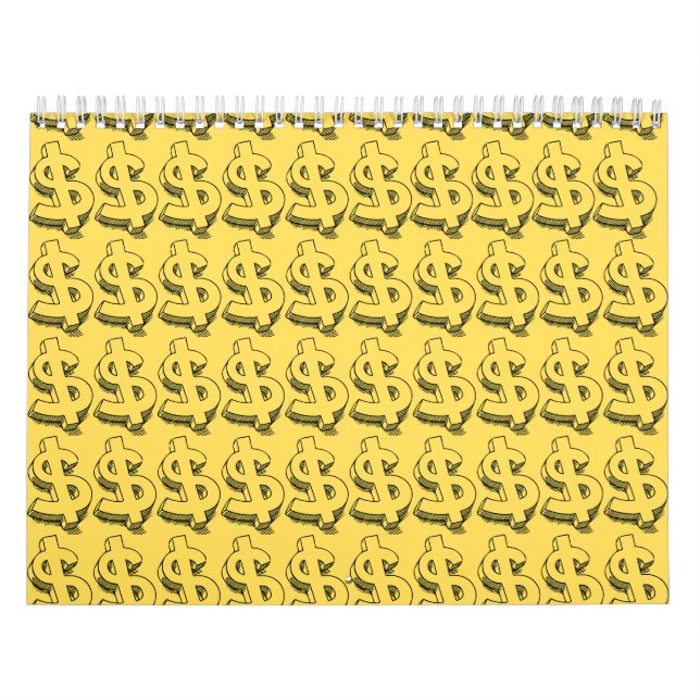 guld dolar kalender (Omslag)