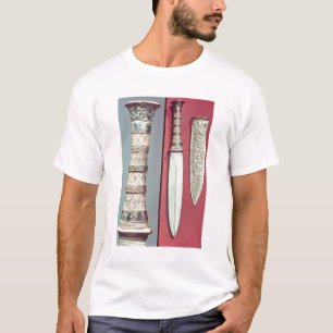 Guld- dolk och skida, Tutankhamun skatt, c.13 Tee