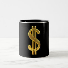 Guld-dollarns underskrift Mugg