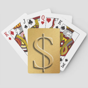 Guld-dollartecken Casinokort