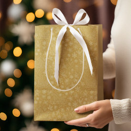 Guld Doodle jul Sleigh Mönster