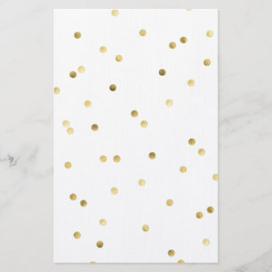 Guld Dots Brevpapper