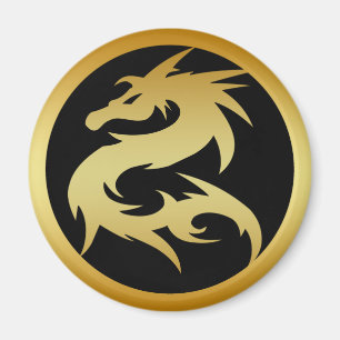 GULD DRAGON MAGNET