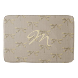 Guld Dragonfly Badrumsmatta