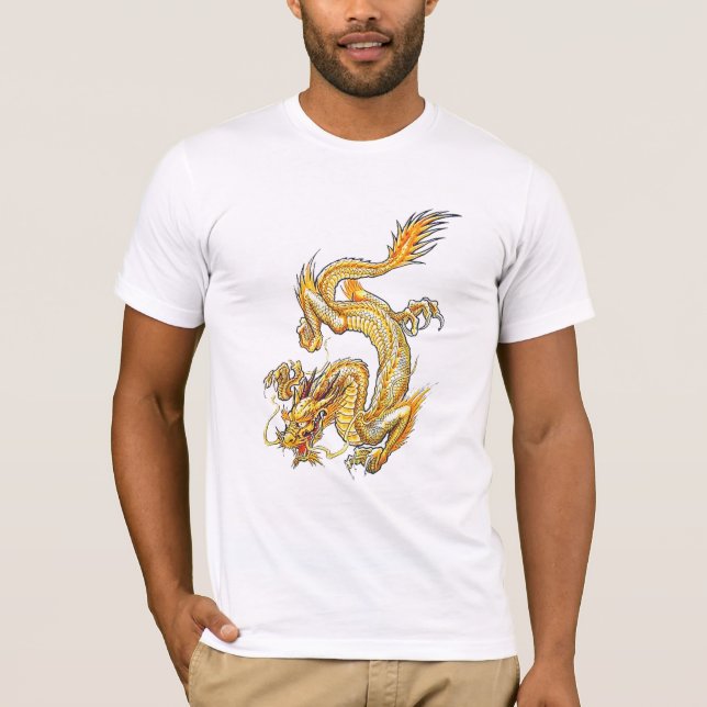 Guld- drake - 09 t shirt (Framsida)