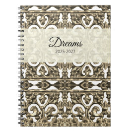 Guld Dream Diary Anteckningsbok