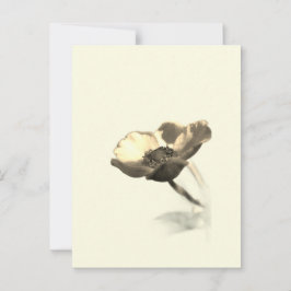 Guld Dream Flowers - Miracle Minimalist Nature Vykort
