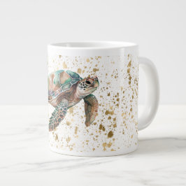 Guld Dream Sea Turtle Jumbo Mugg