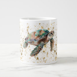 Guld Dream Sea Turtle Jumbo Mugg