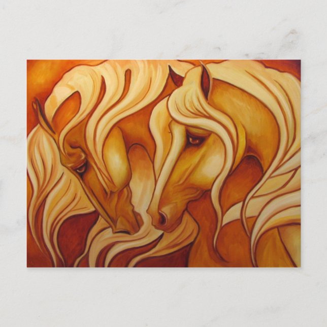 Guld- Duo Vykort (Framsida)