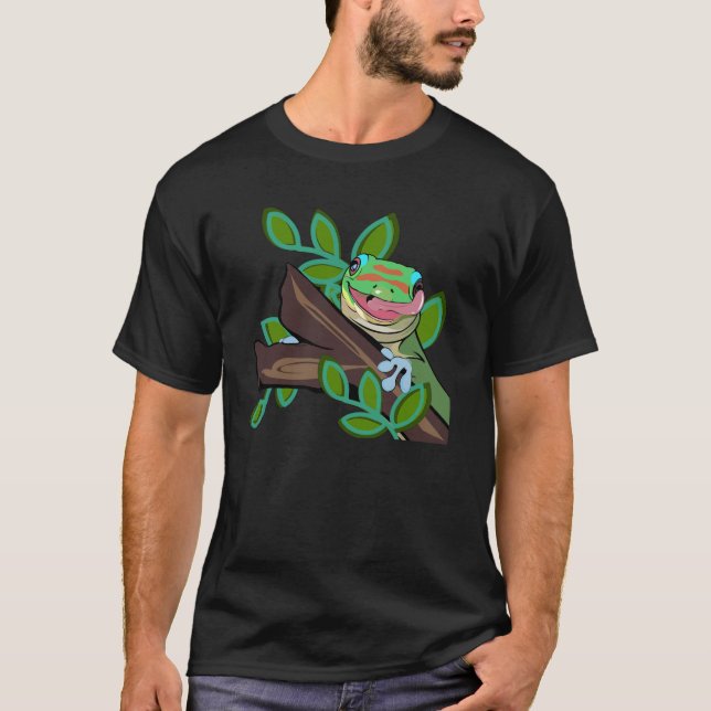 GULD DUST DAY GECKO T SHIRT (Framsida)