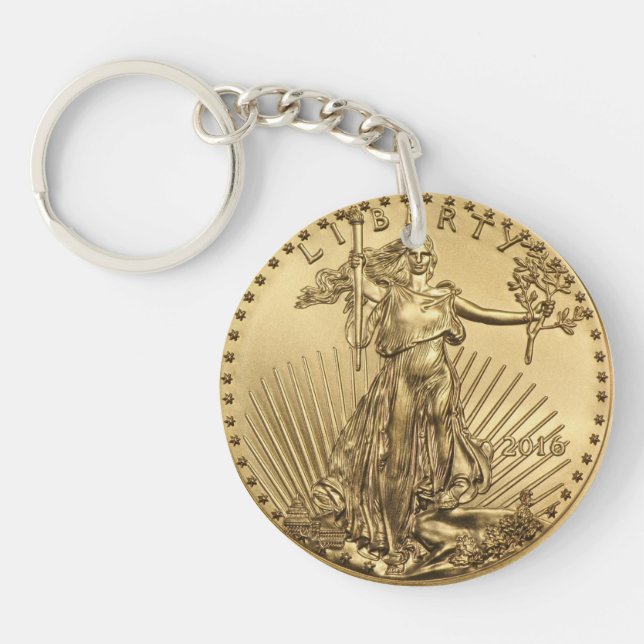 Guld Eagle-mynt (Framsidan)
