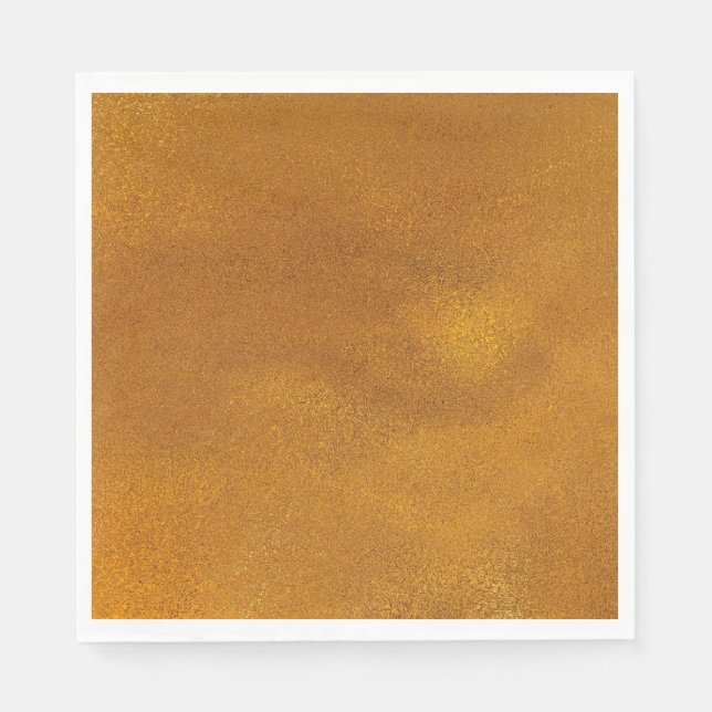 Guld-effekt Pappersservett (Framsidan)
