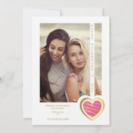 Guld Effekt Shock rosa Hjärtvänner Lycklig Galenti