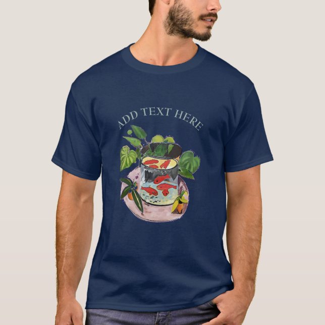 Guld efter matisse t shirt (Framsida)