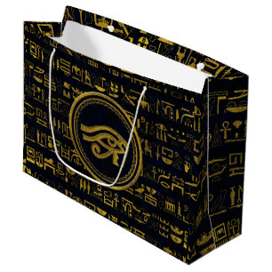 Guld- egyptiskt öga av Horus - Wadjet