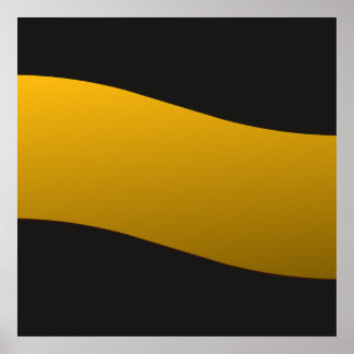 Guld Elegance 20 Skriv ut Poster