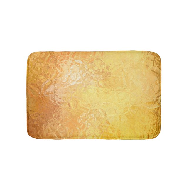 Guld Elegance: Abstrakt Luxurious Background Badrumsmatta (Framsidan)