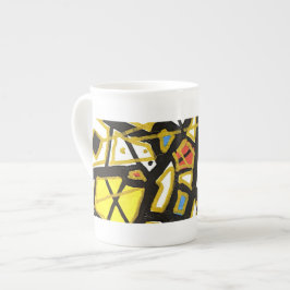 GULD – Elegant Benporcelainmugg 2 - GGAST Benporslin Mugg
