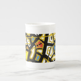 GULD – Elegant Benporcelainmugg 2 - GGAST Benporslin Mugg