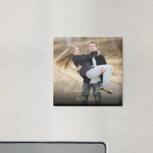 Guld Elegant Calligraphy Bröllop Photo