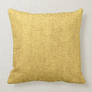 Guld- elegant kanfasLook Kudde