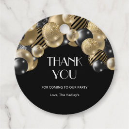 Guld Elegant Tack Gåvor Etiketter