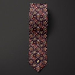 Guld Encrusted Mandala Groomsman Slips