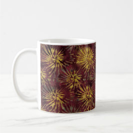 Guld-Encrusted Tie-Dye Mugg