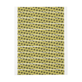 Guld-etiketten Bees Tamper-Proof Seal Etikettband