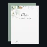 Guld Eucalyptus Calligraphy Bröllop Rådkort<br><div class="desc">Det här bröllop-rådgivningskortet för eucalyptus i guld är perfekt för ett rustiskt bröllop. Den här konstnärliga utformningen har hand om vattenfärgen guld och gröntens blad, vilket inspirerar naturskönheten. De här korten är perfekter för bröllop, möhippa, babydusch, studentfest och mycket mer. Anpassa korten med namn från bruden och brudgummen, blivande föräldrar...</div>