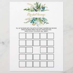 Guld & Eucalyptus Möhippa Bingo, Möhippa Game