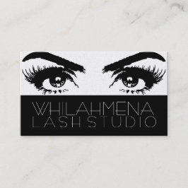 Guld Eyelash Extensions Studio, Affärskort Visitkort
