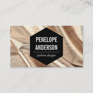 Guld Fabric Visitkort