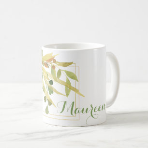 Guld-fällan Namn Kaffemugg