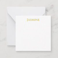 Guld Färg Enkel Minimalistisk Professionell Namnss
