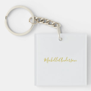 Guld Färg, modern, minimalistisk handstil Namn