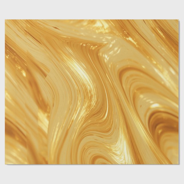 Guld färg skimrar presentpapper (Platt)