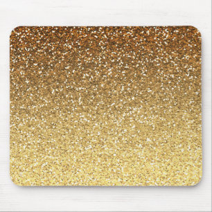 Guld- Fauxglitter Ombre Musmatta