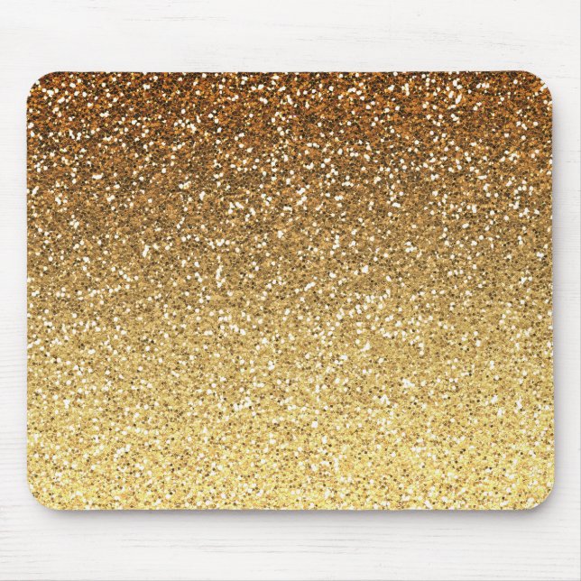 Guld- Fauxglitter Ombre Musmatta (Framsidan)