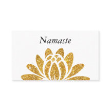 Guld- Fauxglitterlotusblommar blommar moderna