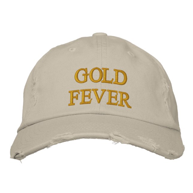 GULD FEVER BRODERAD KEPS (Framsida)