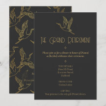 Guld Filigree Art Deco | Trana Pensionering